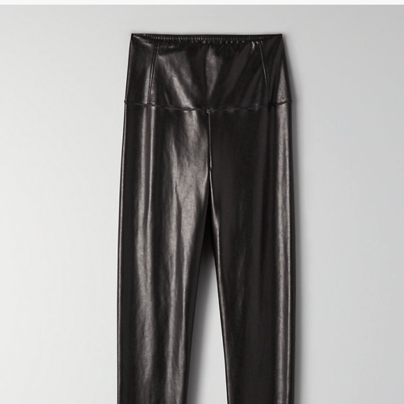 Wilfred Free Daria Pant - Vegan Leather Leggings - Picture 1 of 7